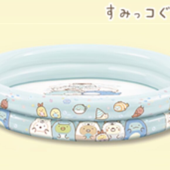 New Sumikko Gurashi Inflatable Pool for Kids 100cm Japan Exclusive Type B - Picture 1 of 5